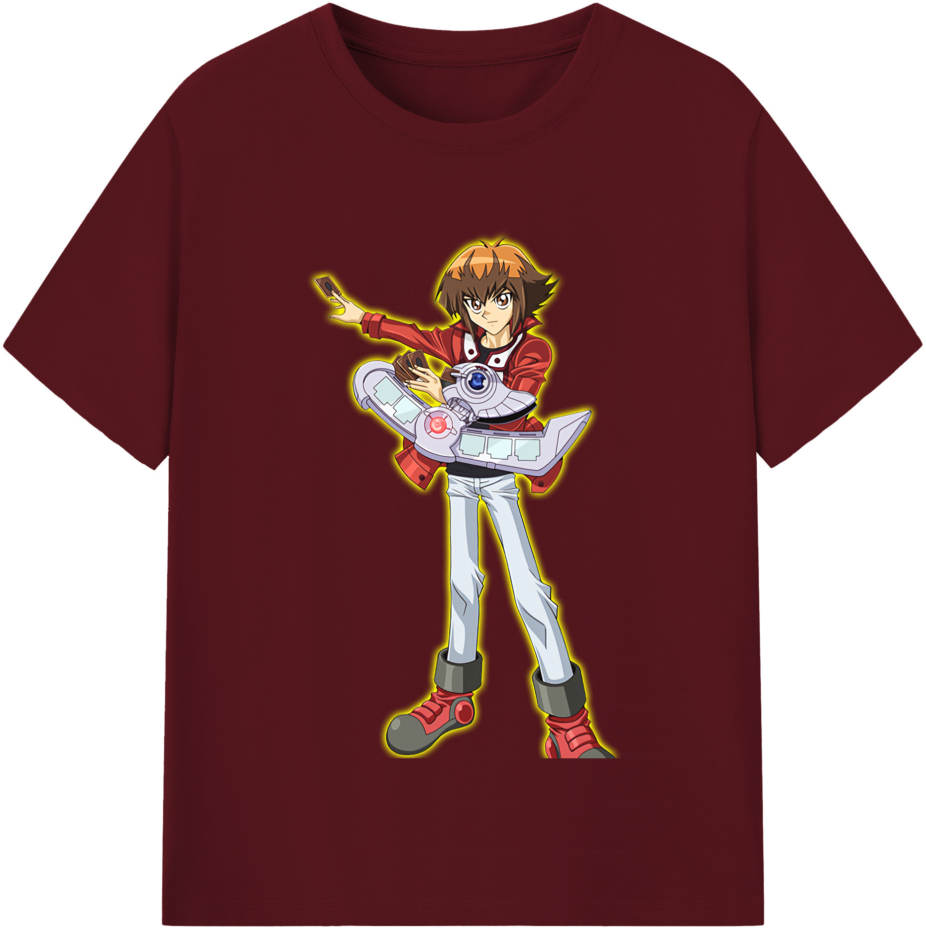 （画像用） 遊☆戯☆王 Yu-Gi-Oh! 綿100％半袖Tシャツ（フロントプリント）